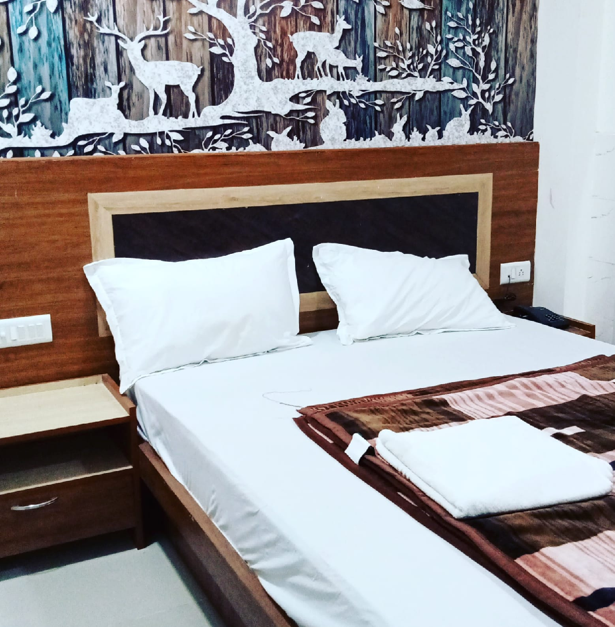 hotel shree krishna | Deluxe A/C room 